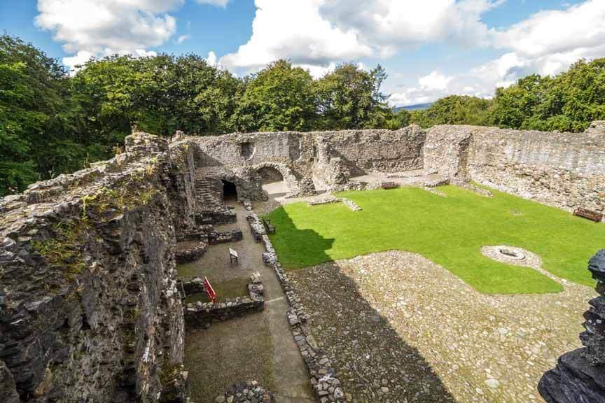 Innenhof von Balvenie Castle