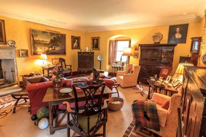 Salon Zimmer in Cawdor Castle