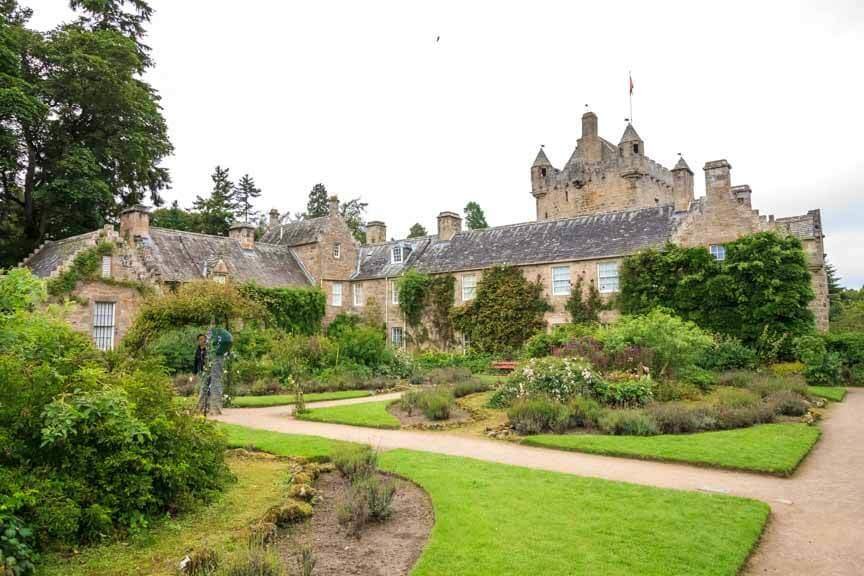 Gartenanlage von Cawdor Castle