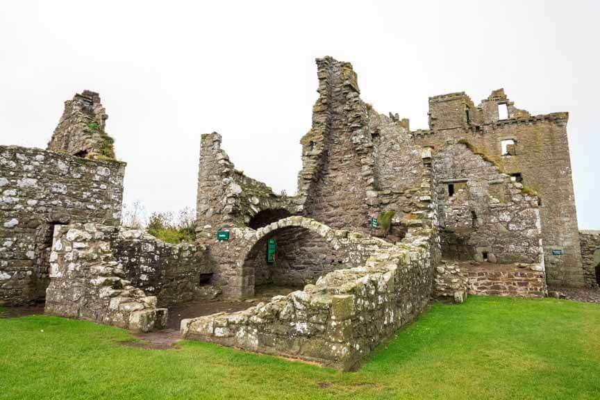 Überreste der Schmiede von Dunnottar Castle