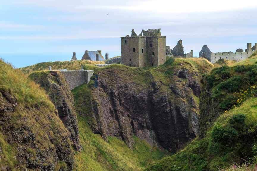 Ruine von Dunnottar Castle in Schottland