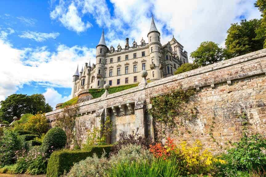 Wunderschöne Gärten und märchenhaftes Schloss Dunrobin Castle