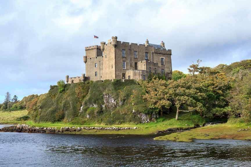 Dunvegan Castle Rückseite