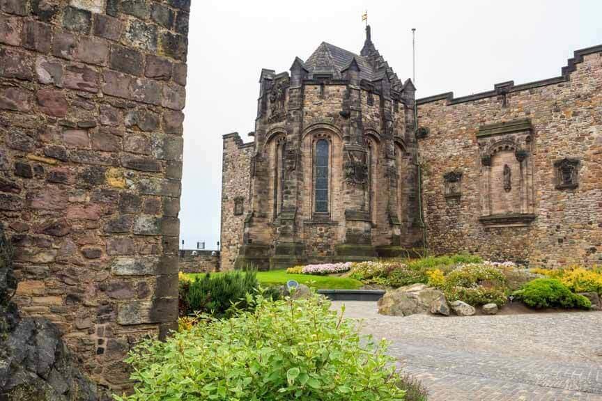 St Margarets Kapelle in Edinburgh Castle