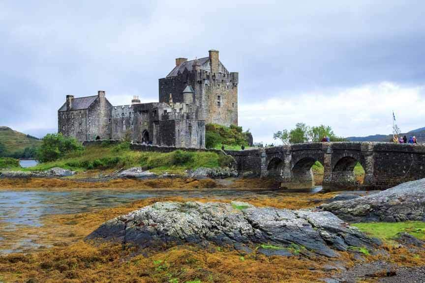 Eilean Donan Castle auf der Gezeiteninsel Eilean Donan