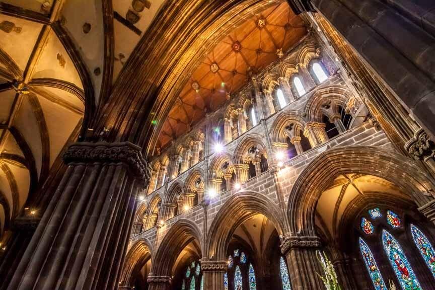 Hauptschiff von Glasgow Cathedral