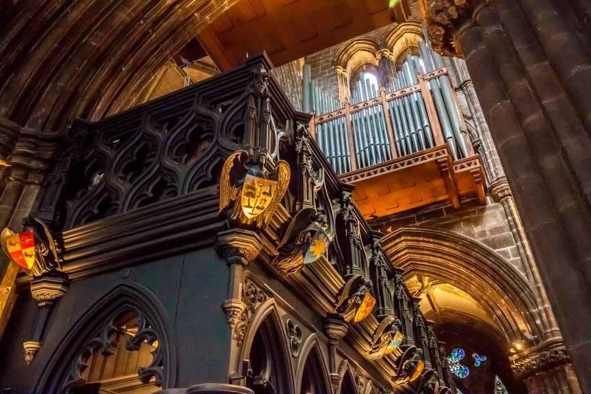 Große Orgel in Glasgow Cathedral
