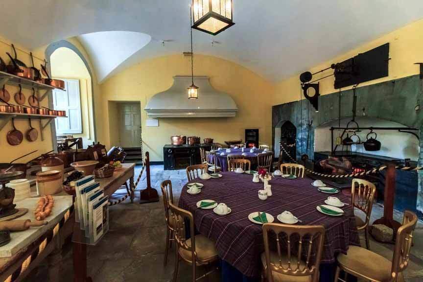 Küche aus dem 19. Jahrhundert in Inveraray Castle