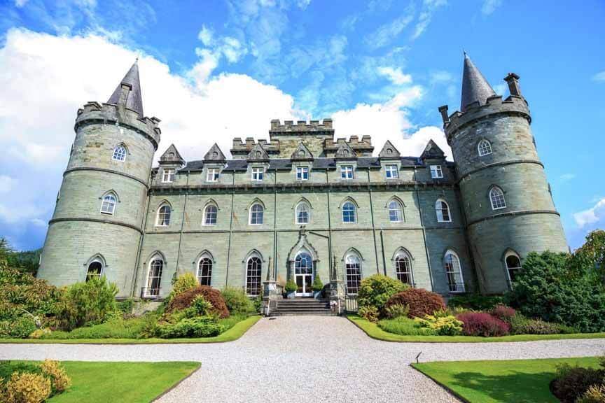 Rückseite von Inveraray Castle