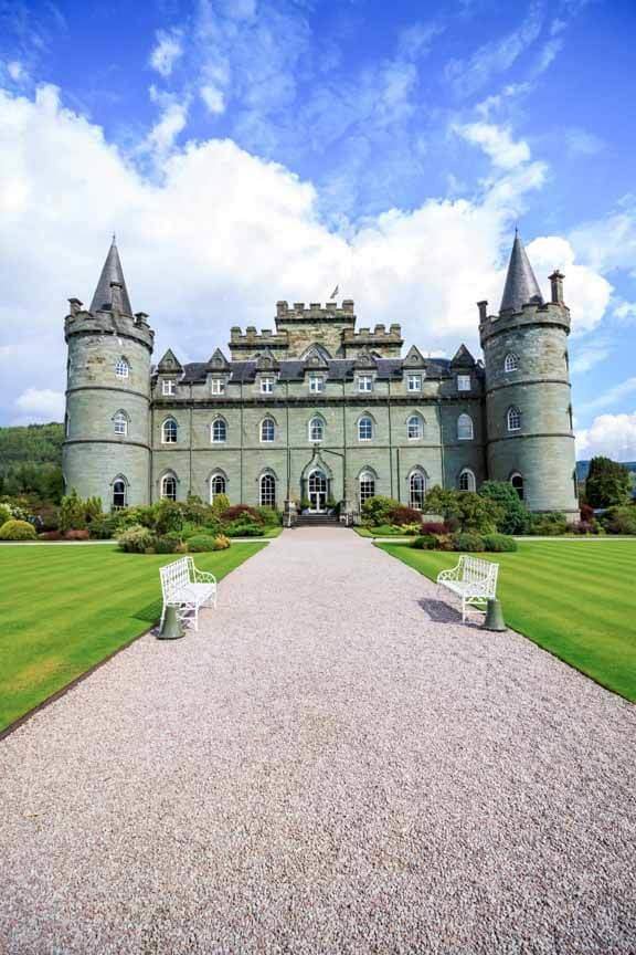 Inveraray Castle in Argyll and Bute