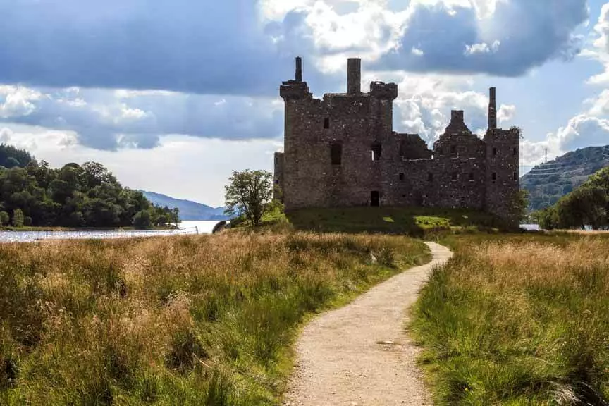 Frontseite von Kilchurn Castle