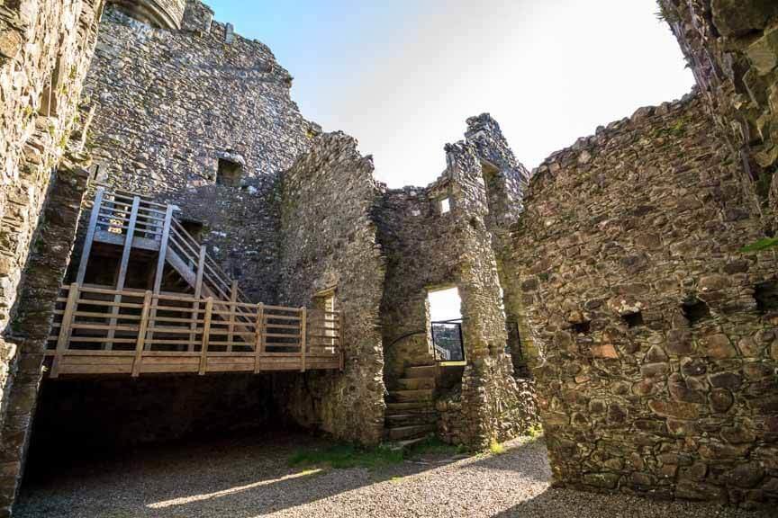 Privatgemächter in Kilchurn Castle