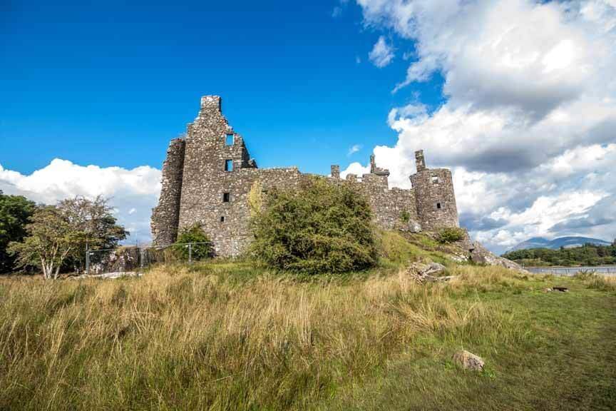 Blick auf die Nordseite von Kilchurn Castle