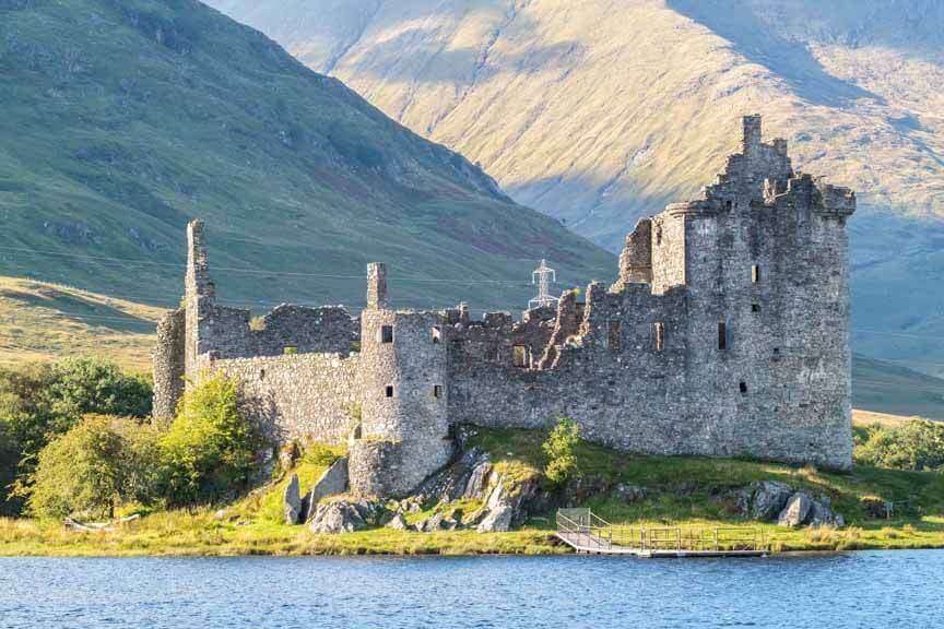 Kilchurn Castle am See Loch Awe