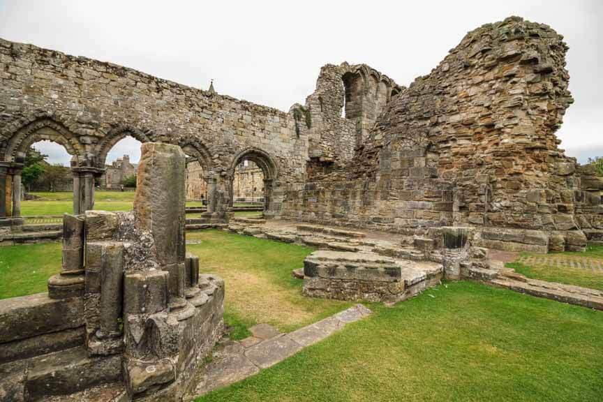 Ruinen der St. Andrews Cathedral