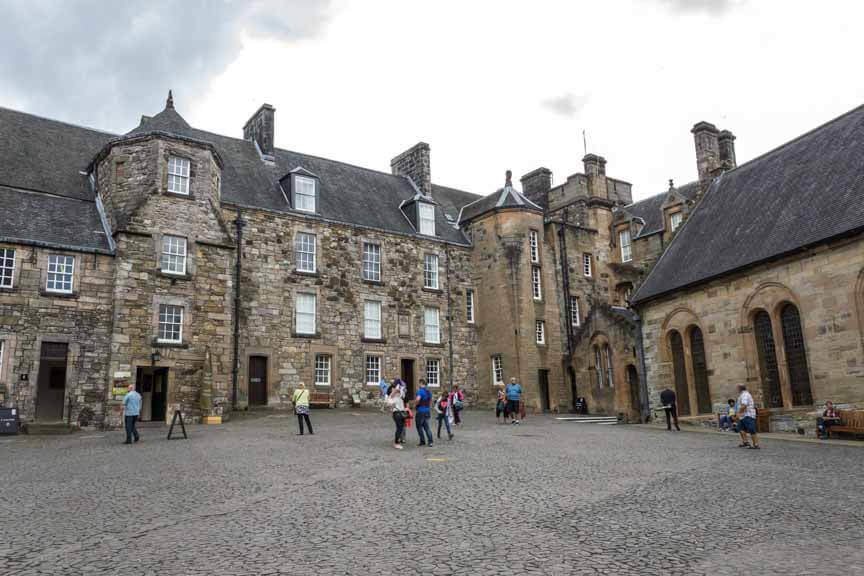 Innenhof von Stirling Castle