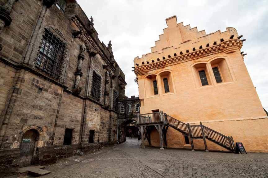 Die markante große Halle von Stirling Castle