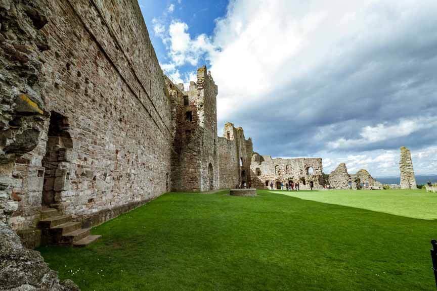 Innenhof von Tantallon Castle