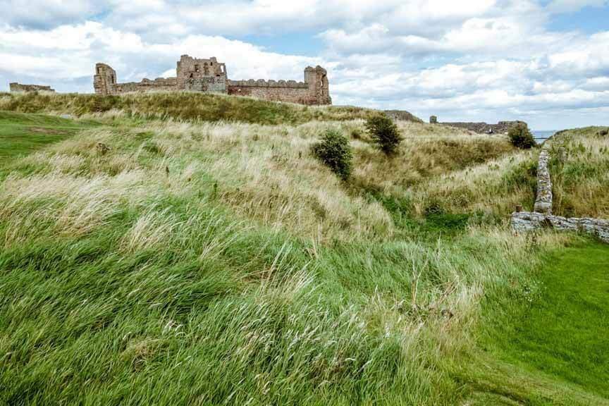 Weg zu Tantallon Castle